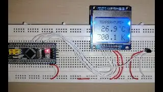 STM32 Interfacing with LM35 sensor and Nokia 5110 LCD