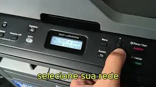 Como conectar na rede wifi a  Brother DCP-L2540DW