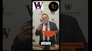 Dr  Brock L  Fisher  Vice President for Academic Affairs from Walters State Community College!