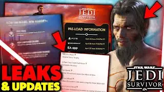 HUGE Jedi: Survivor LEAKS & News Updates! Malicos, Trophies, Preloads & MORE
