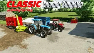 Farming in the 1990's on BallySpring | Farming SImulator 22 - First cut Silage is complete! #2