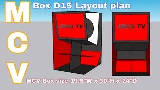 Modified Cerwin Vega ( MCV-D15) Layout Plan