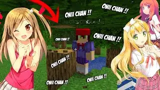 Minecraft, mas quando eu quebro um bloco tenho que falar ONII CHAN
