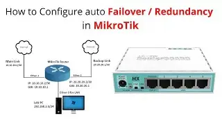 How to Configure auto Failover or Redundancy in MikroTik