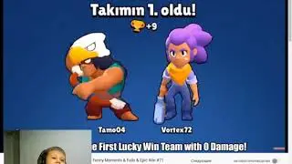 Реакция на смешные моменты в Brawl Stars