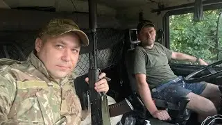 Привет подписчикам от Жеки и Андрюхи с передовой.