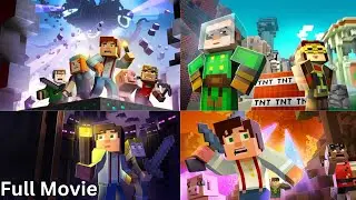 The Wither Storm Full Movie - Minecraft Story Mode