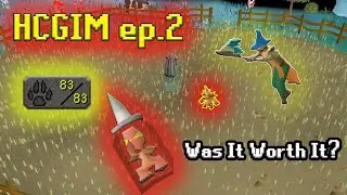 OSRS Group Ironman (GIM) ep. 2 - Grinding out 83 Hunter