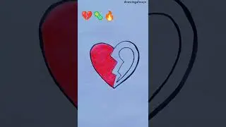 💔🦠🔥satisfying  #shorts #viral #artwork #colurful #painting #trending #shortsfeed