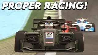 Going wheel to wheel in Brazil on iRacing! (Super Formula Lights)