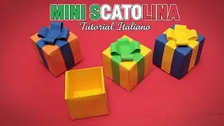 Mini Confezione regalo di Carta, Semplice Origami, Gioco di Carta, Divertimento per i Bambini