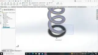SWEPT SURFACE HINDI SOLIDWORKS #3    #swept #swept_surface_hindi