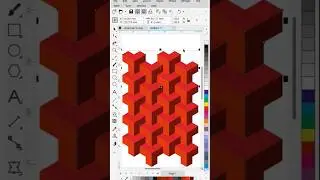 How to make a 3d pattern in CorelDRAW | CorelDRAW tutorial in hindi | CorelDRAW for beginners