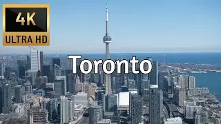 🇨🇦 TORONTO, CANADA [4K] Drone Tour - Best Drone Compilation - Trips On Couch