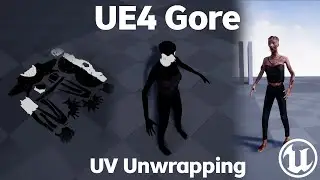 Character Damage with Vertex Shader Unwrapping | UE4 Tutorial