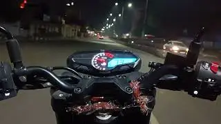 ASMR NIGHT MODE BIKE RIDE