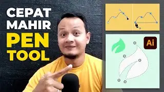 Easy Way to Learn Pen Tool ✍ Adobe Illustrator Tutorial 2023