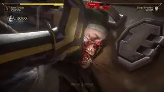 Mortal Kombat 11 Beta: Scorpion vs Skarlet (Xbox One X)