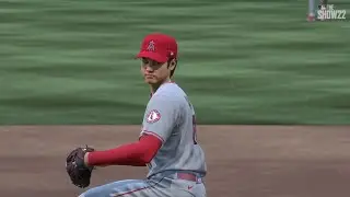 MLB 더쇼 22 - 오타니 쇼헤이 7이닝 12K 모음