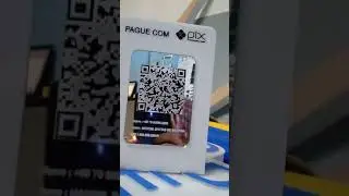 Cortes a laser - Placa pix QR code