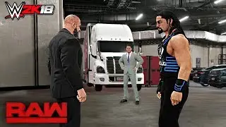 WWE 2K18 Custom Story - THE SHIELD Secret Mission Raw 2017 ft. Undertaker, Cena, Lesnar - PART 1