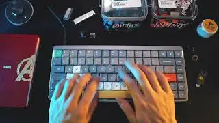 KEYBOARD ASMR | thocc sound for studying and sleeping | 1 HOUR, NO TALKING