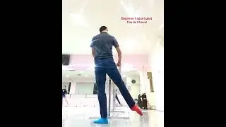 Pas de Cheval, beginner level 1 adult ballet class demo