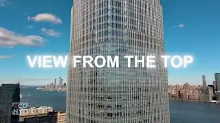 View From The Top, a breathtaking view of skyscrapers in New York City and Jersey City!