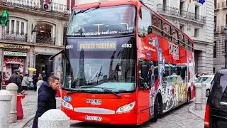 Route 2 | Madrid CitySightseeing Hop-on Hop-off Bus Tour | City road sounds
