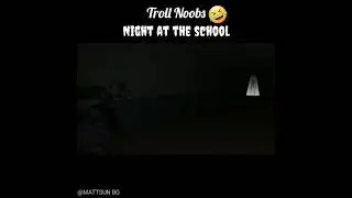NIGHT AT THE SCHOOL Trolling Noobs | Blockman Go #shorts