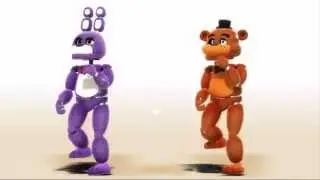 【MMD FNAF】Little Bonnie & Freddy - TonTon Mae ! / とんとんまーえ！