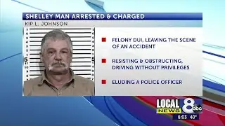 Hit and run crash results in felony DUI arrest