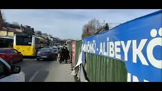 Eminönü Alibeyköy Tramvay İnşaatı 17.12.2022
