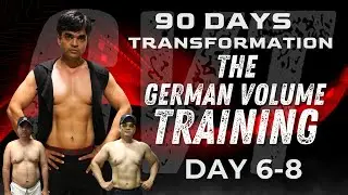 90-Day German Volume Training Journey | GVT Transformation Days 6-8 | Mettas Fitness