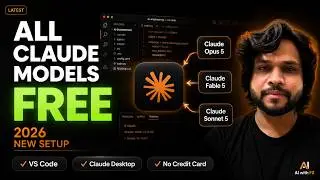 Claude Desktop Is Now FREE?! Use Claude Opus 5, Fable 5 & Sonnet 5 Free ( End to End Setup )