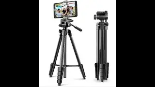 Ubeesize FR64 64" phone, tablet, camera tripod unboxing compared with Ubeesize 55" tripod 5500