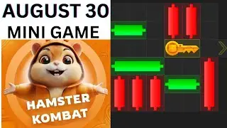 Hamster Kombat mini game today August 30