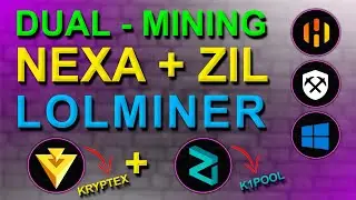 NEXA+ZIL | ЭКОНОМНЫЙ ДУАЛ МАЙНИНГ | НАСТРОЙКА LOLMINER В HIVEOS, RAVEOS И WINDOWS | POOL KRYPTEX