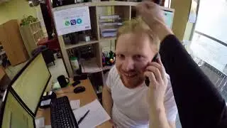 Комедийное видео по случаю приезда директора