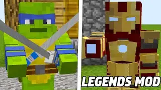 ЭТО ЛУЧШИЙ АДДОН К МОДУ LEGENDS MOD