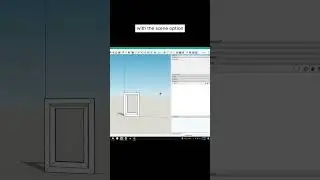 Default tray In SketchUp | Shadow and Scene | how to create a scene in SketchUp 