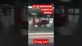 Elements 3d Realistic car after effects - coming soon! 