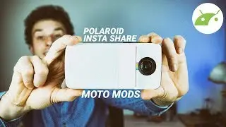 STAMPARE FOTO CON LO SMARTPHONE? Sì, con Moto Mods Polaroid | Recensione | ITA