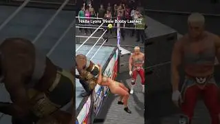 Nikita Lyons Threw Bobby Lashley🤕