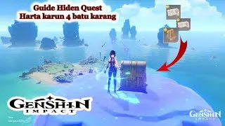 Guide Quest Harta Karun Empat Batu Karang Genshin Impact