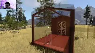 House Flipper Farm DLC 9 - достраиваем загоны для скота и строим дом изнутри