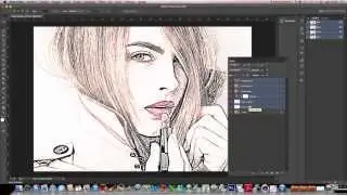 Tutorial Photoshop CS6 en español: Fotografía a Dibujo