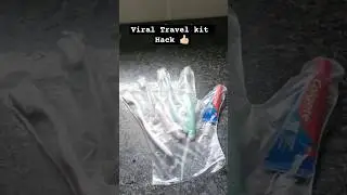 Viral Travel Kit Hack #travel #thebakingfairy #diy #hack #shorts