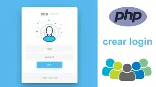 PHP Crear login con MySQL  [ parte 1 ]