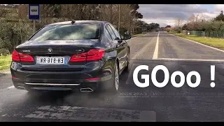 BMW 540i 2017 (G30) Acceleration sound 340 HP !
